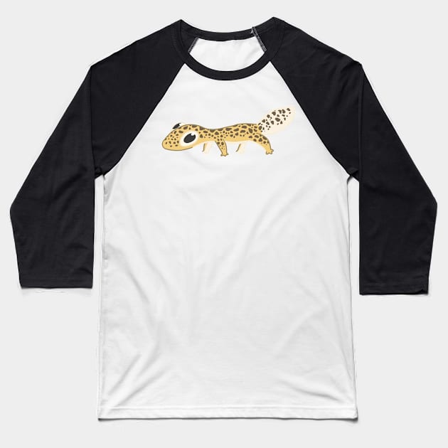 Leopard gecko Baseball T-Shirt by IcyBubblegum